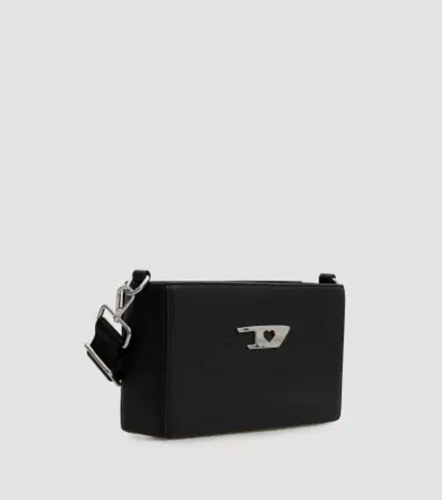 Bolso Crossbody Diesel Heart-D Negro Original