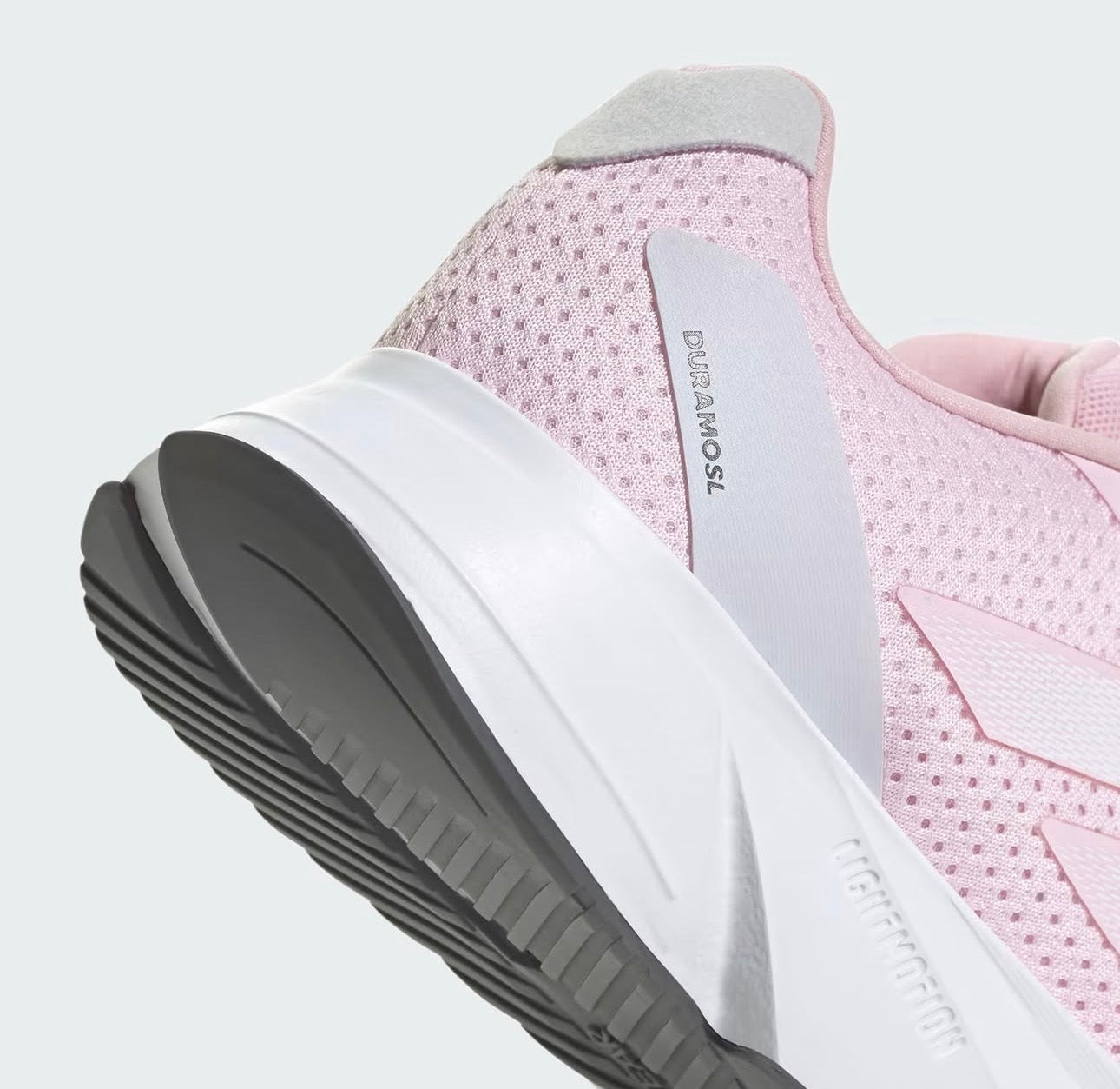 Tenis Adidas Mujer Blancos con Detalles Rosados