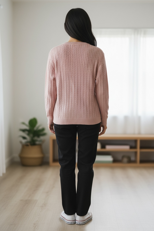 Cárdigan Tommy Hilfiger Rosado Claro para Mujer