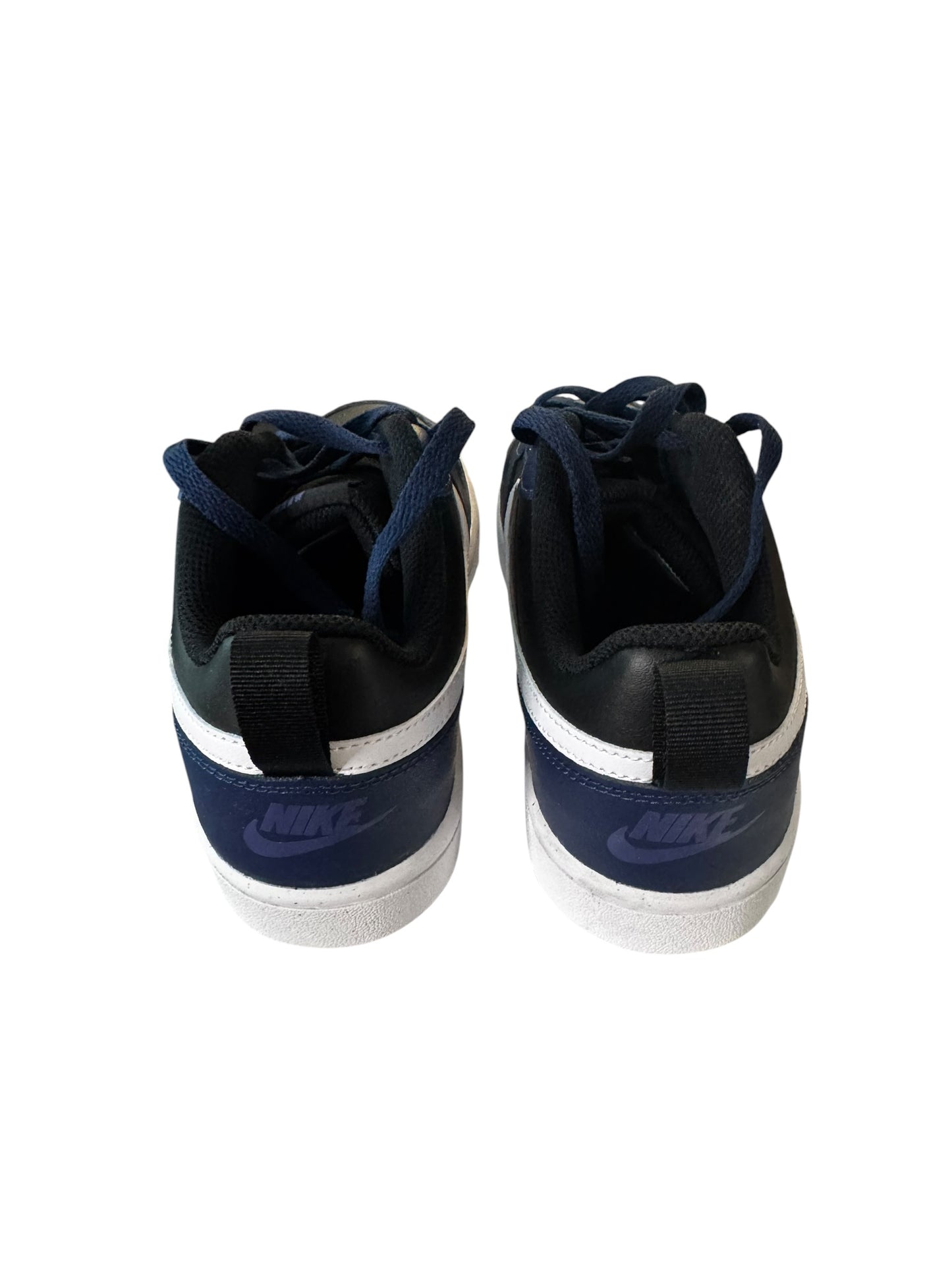 Nike Court Borough Low 2 Midnight Navy (GS) – Azul Marino/Negro/Blanco – Talla 7 Youth