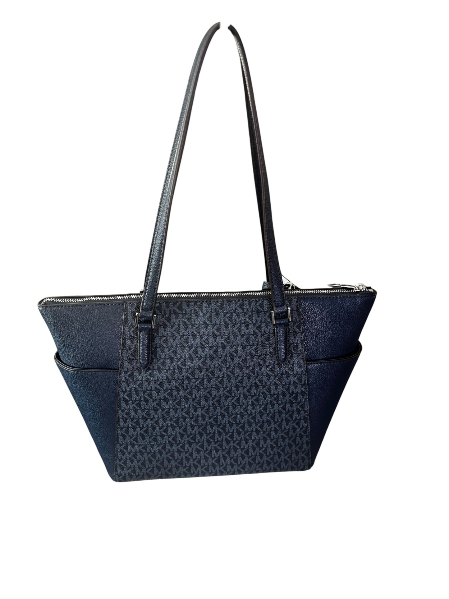 Bolso Michael Kors Mujer Azul Marino – Tote Elegante con Monograma
