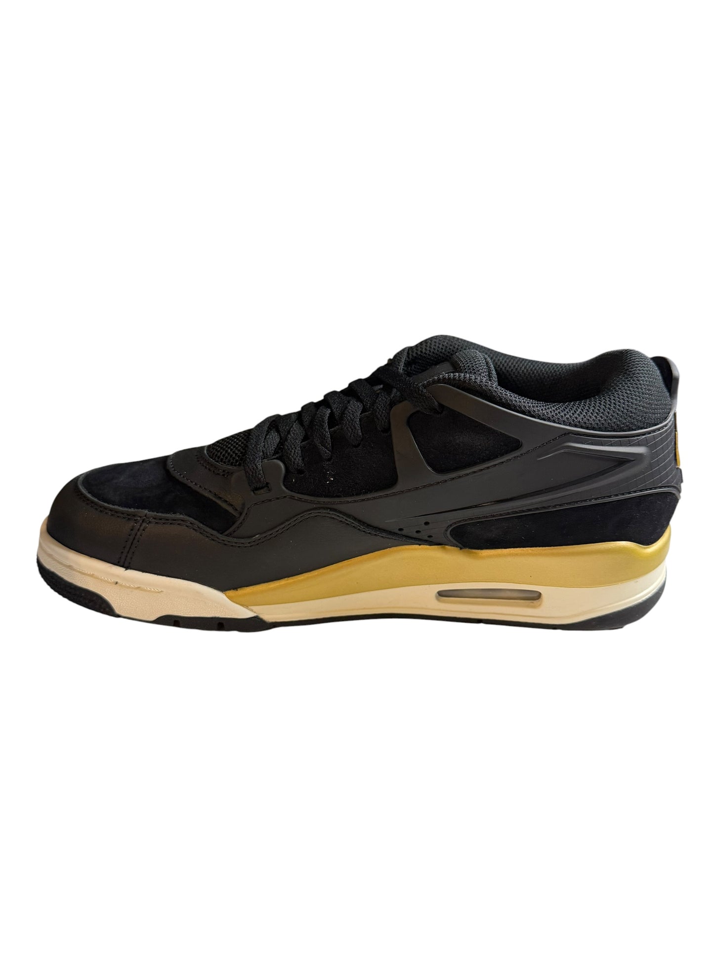 Air Jordan 4 RM Hombre Negro/Dorado Talla 9.5 – Originales