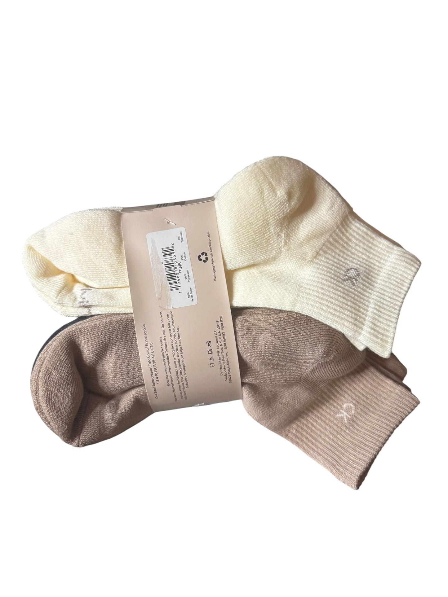Medias Tobilleras Calvin Klein para Mujer (Paquete de 8) – Colores Variados