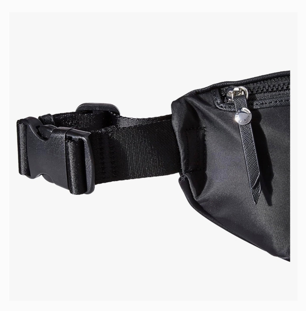 Riñonera Unisex Karl Lagerfeld Paris Negra con Ikonik Karl & Choupette