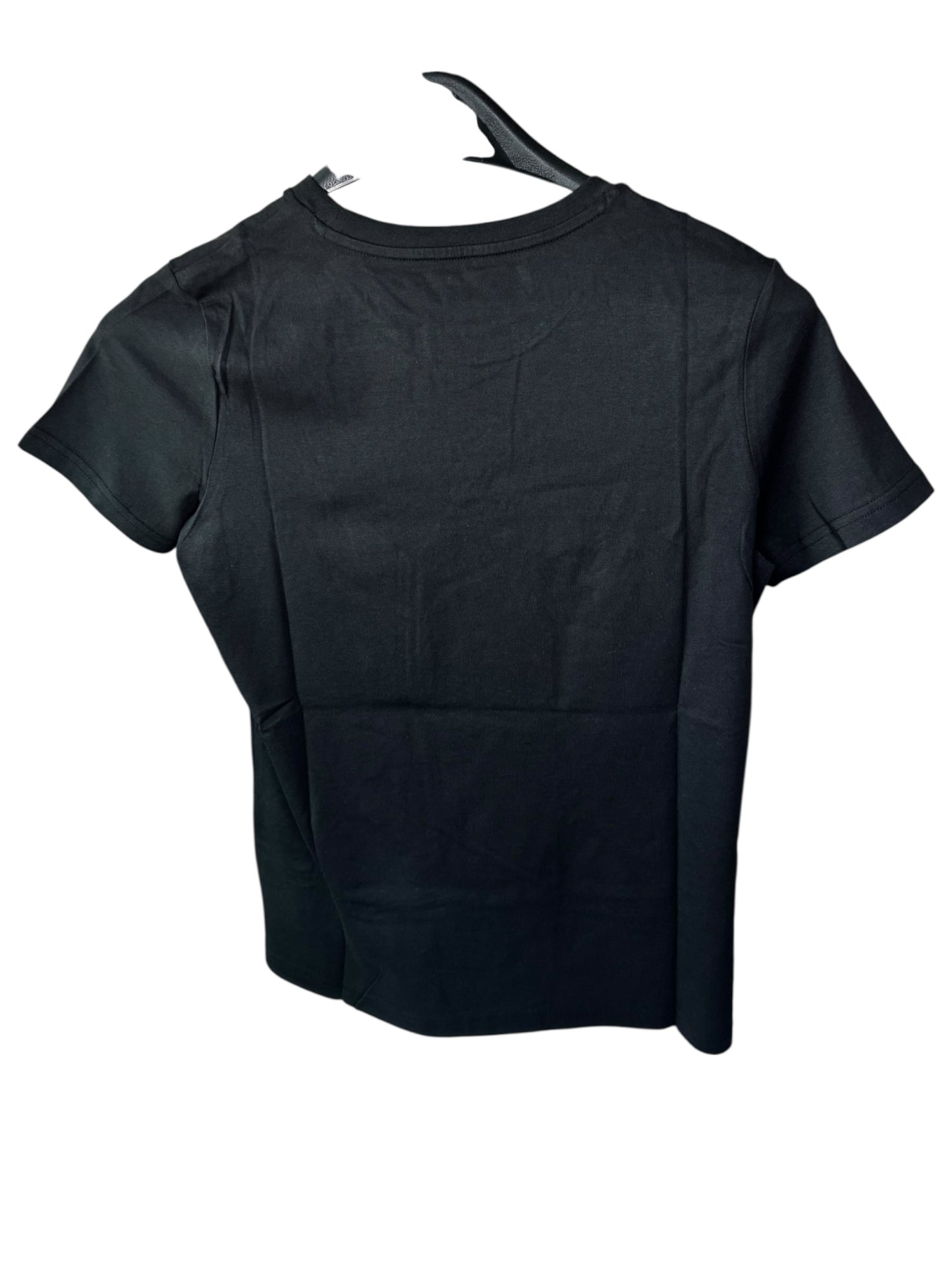 Camiseta Puma Negra para Mujer con Logo Bordado – Estilo Deportivo Casual