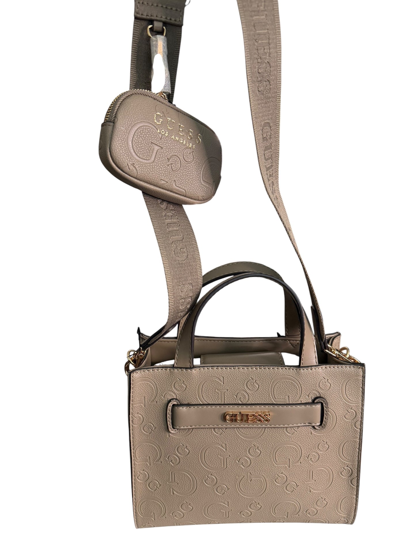Bolso Guess Tote Crossbody con Monedero Desmontable Mujer