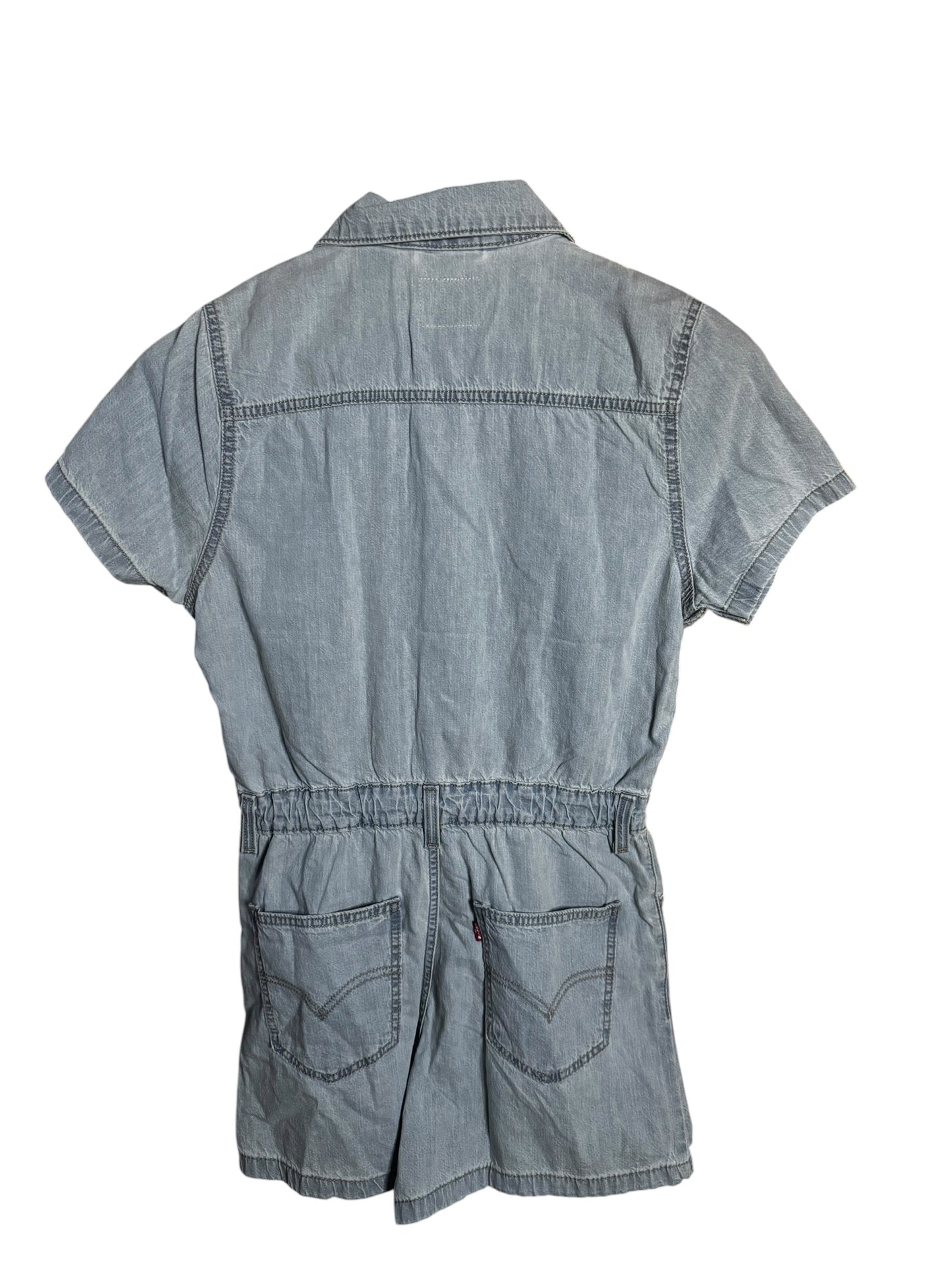 Enterizo Corto Levi’s en Denim Azul Claro para Mujer