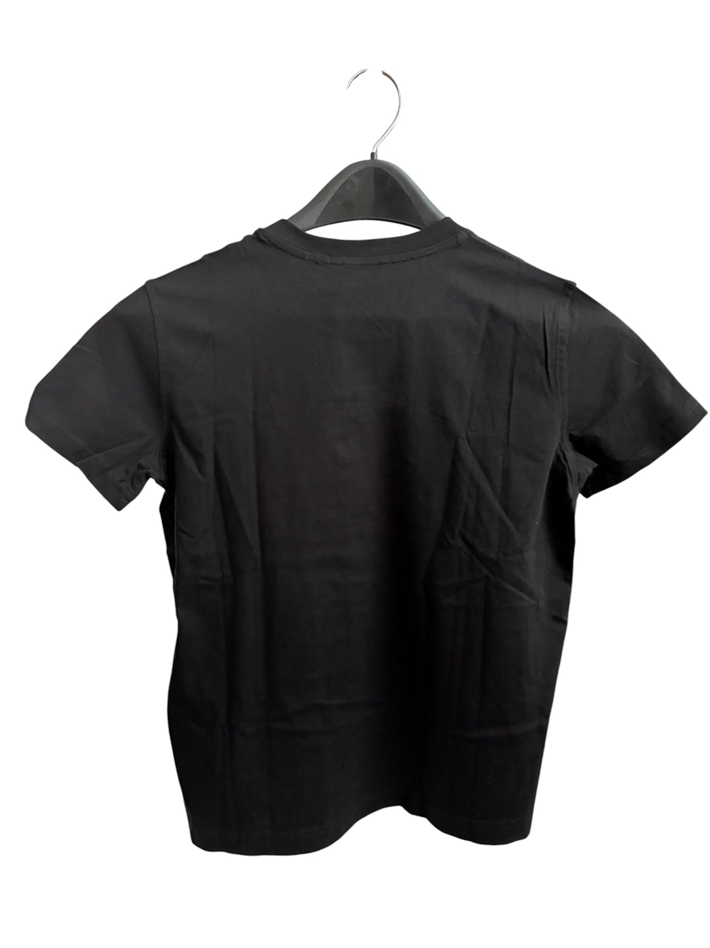 Camiseta Diesel Mujer Negra con Logo Frontal – Camiseta Original Premium