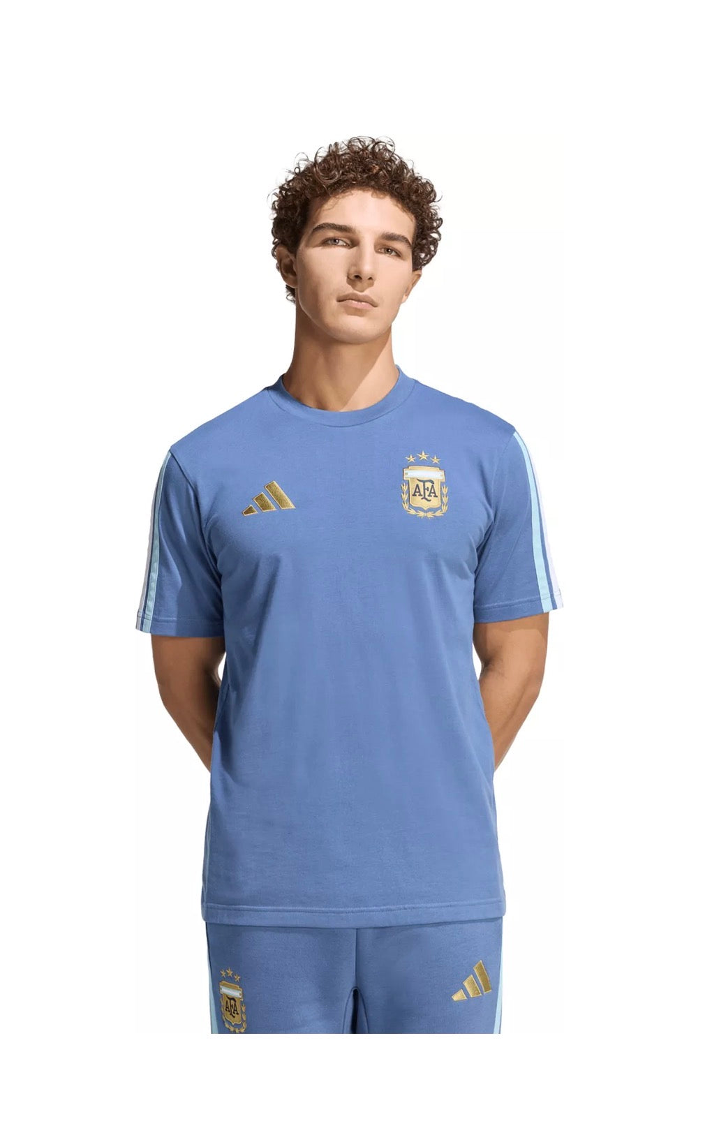 Camiseta adidas Argentina DNA 2026 Hombre – Azul Celeste