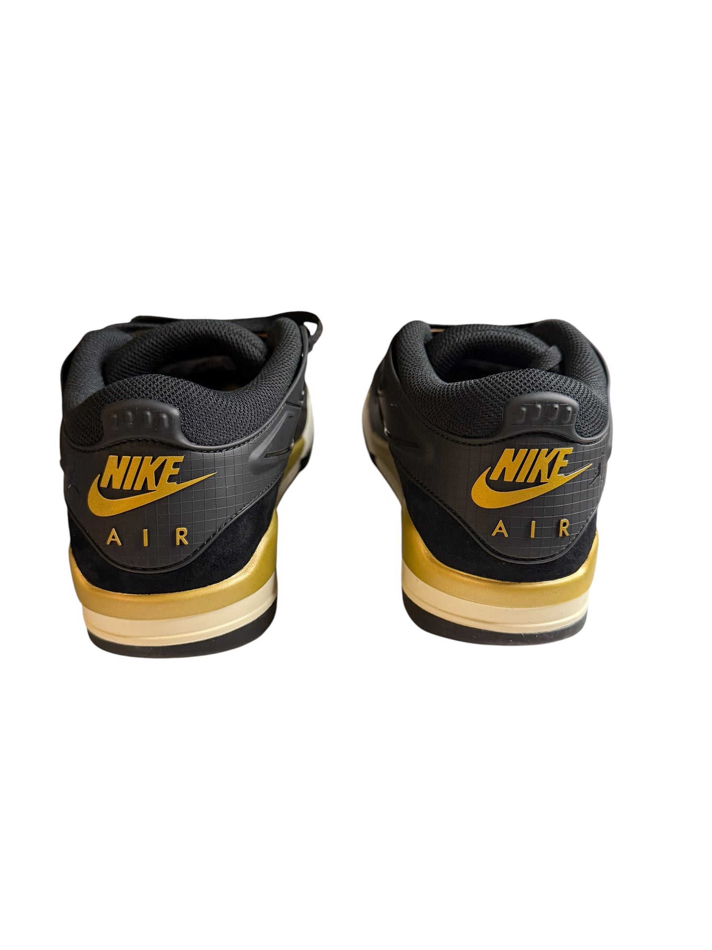Air Jordan 4 RM Hombre Negro/Dorado Talla 9.5 – Originales