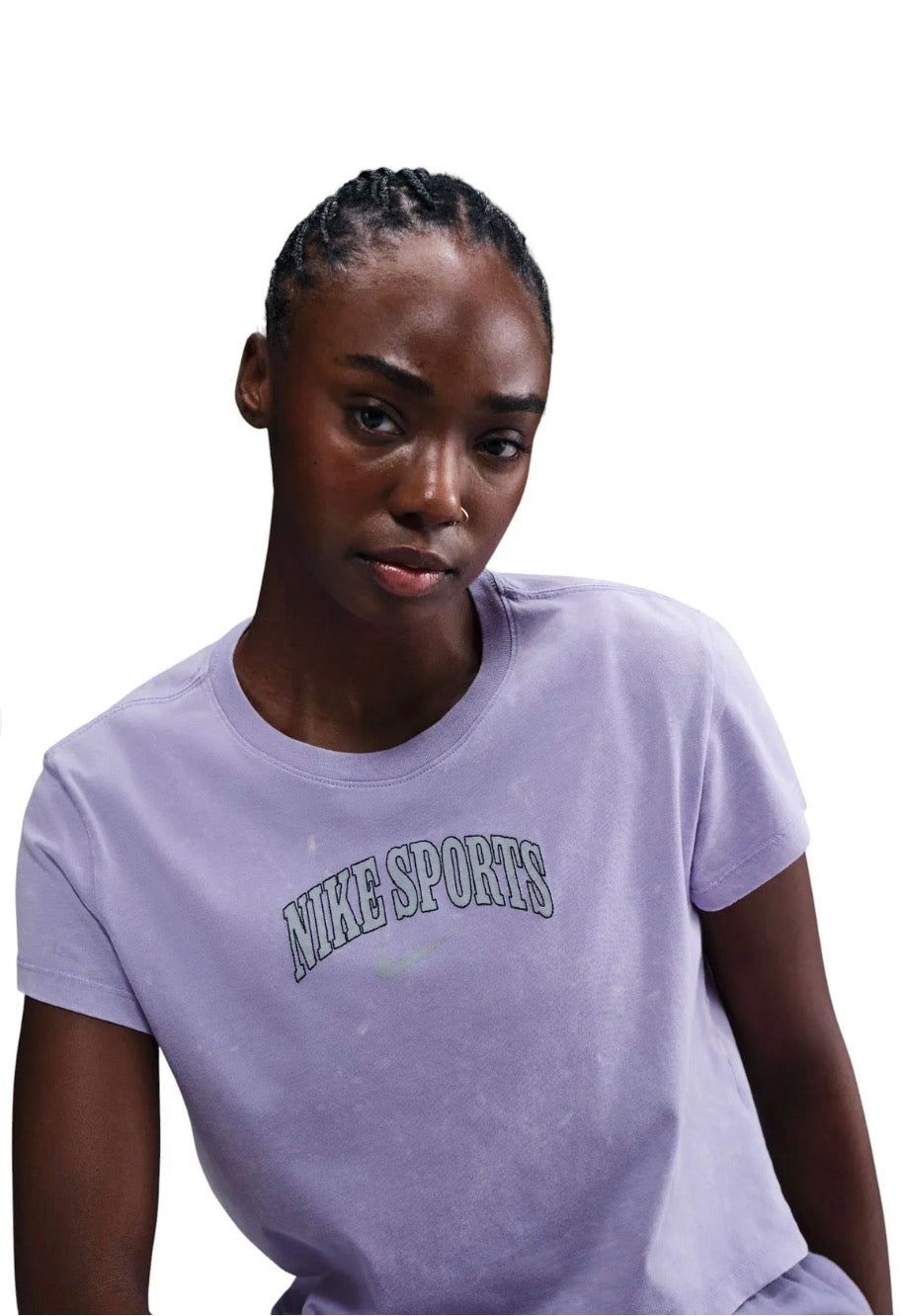 Camiseta Nike Sportswear Mujer Lila Ice