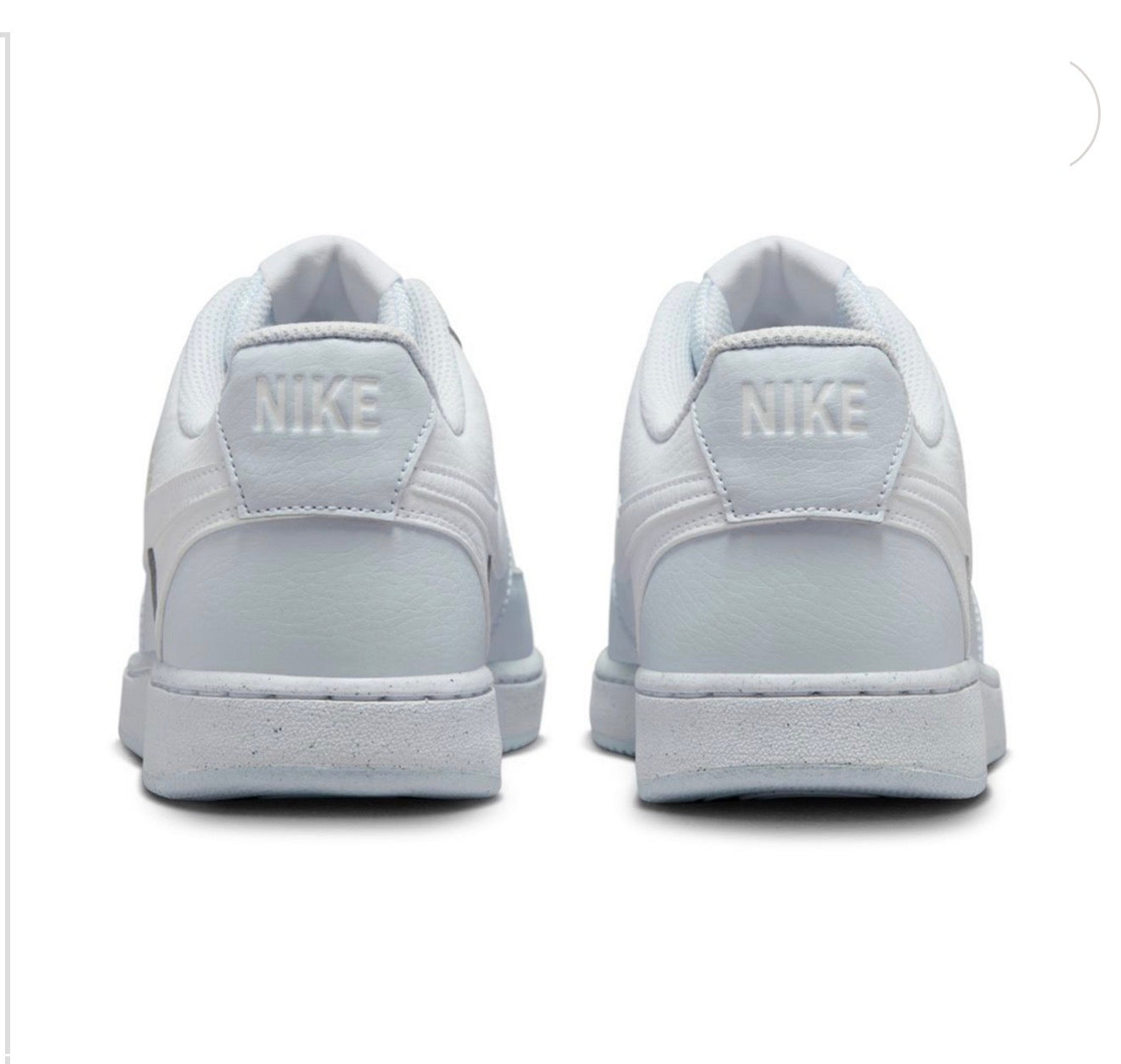 Tenis Nike Court Vision Low Next Nature para Mujer – Gris Claro/Blanco