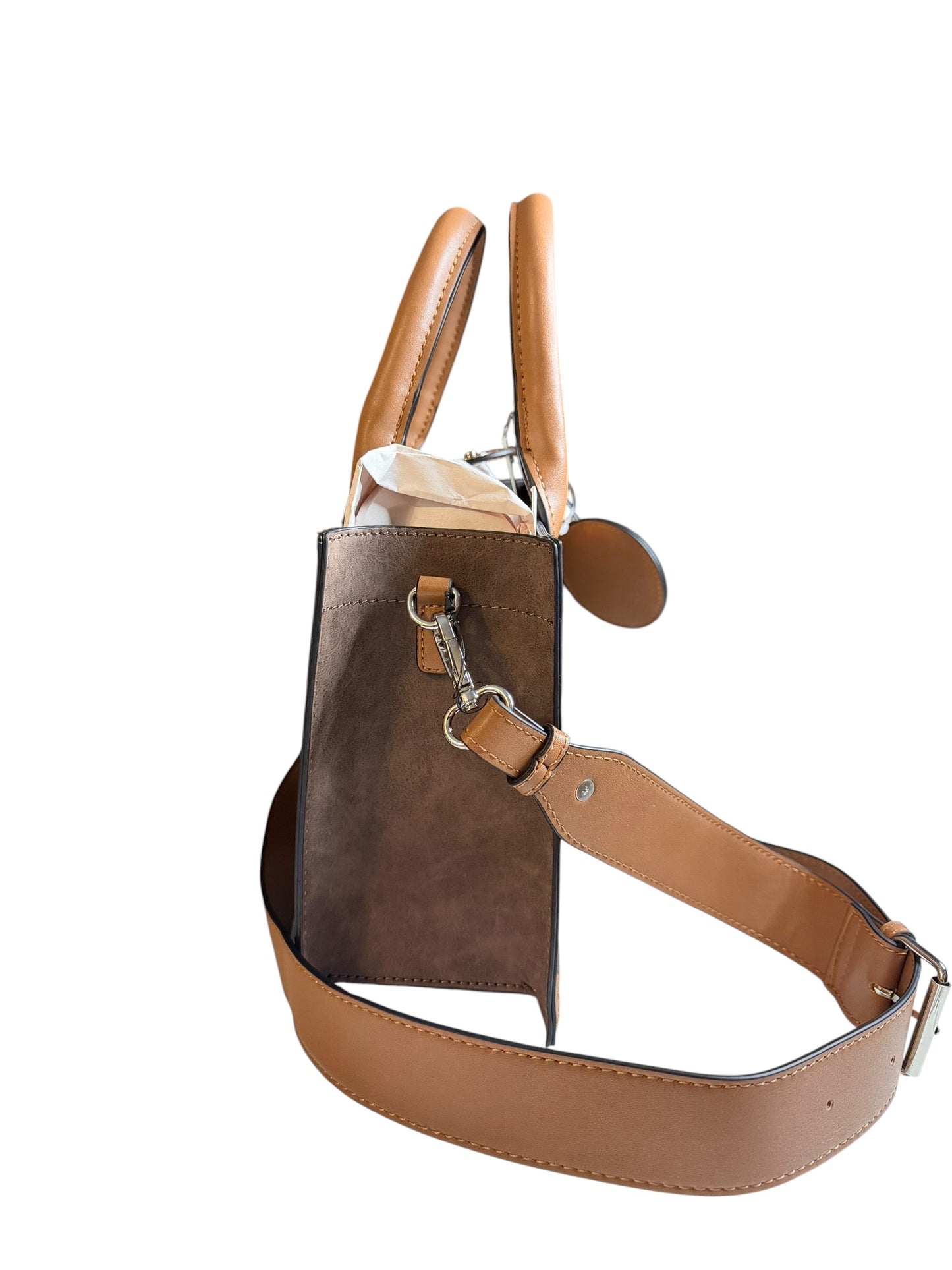Bolso Tote True Religion Café con Correa Ajustable – Original