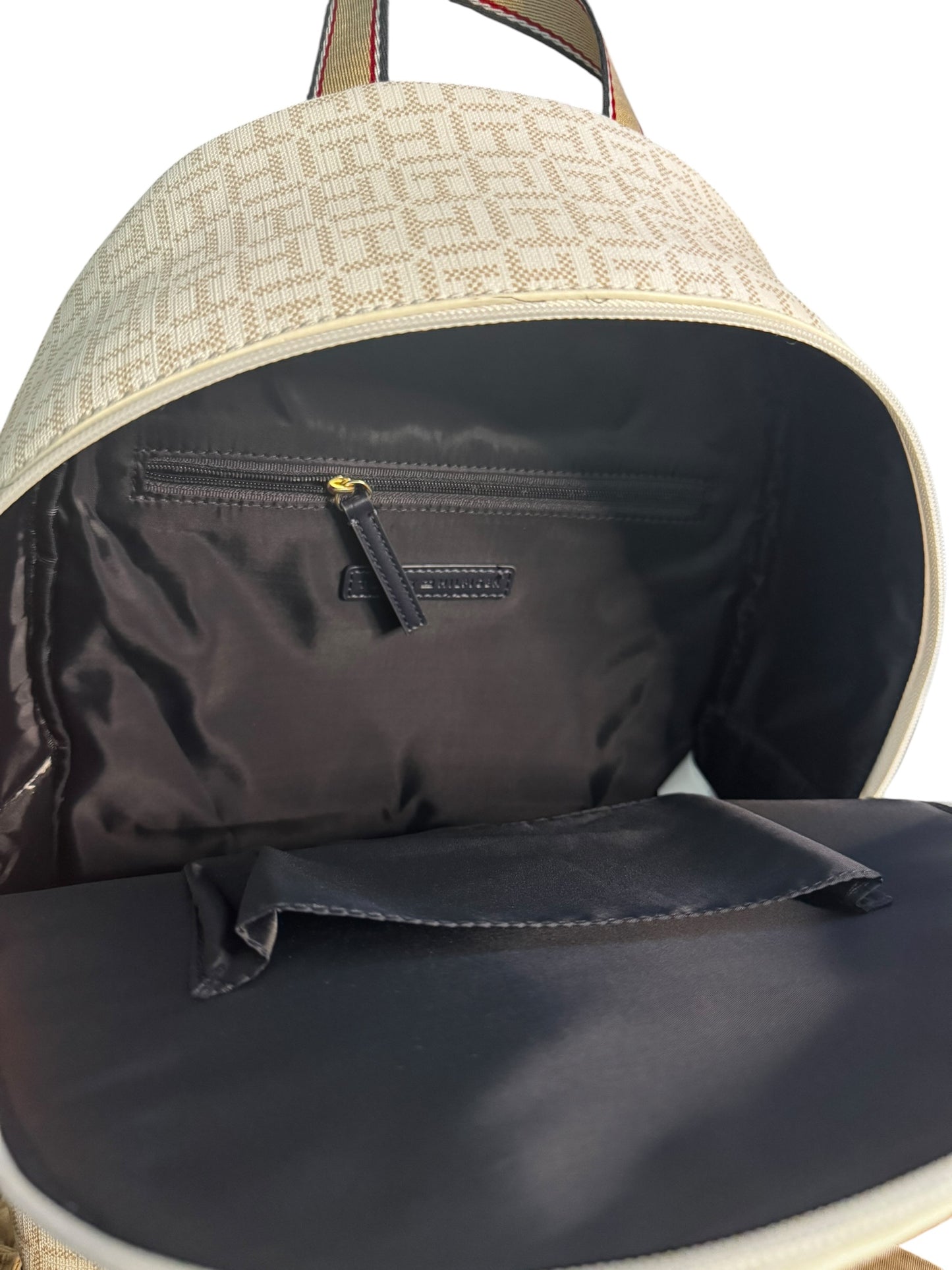 Morral Tommy Hilfiger Monogram Beige para Mujer