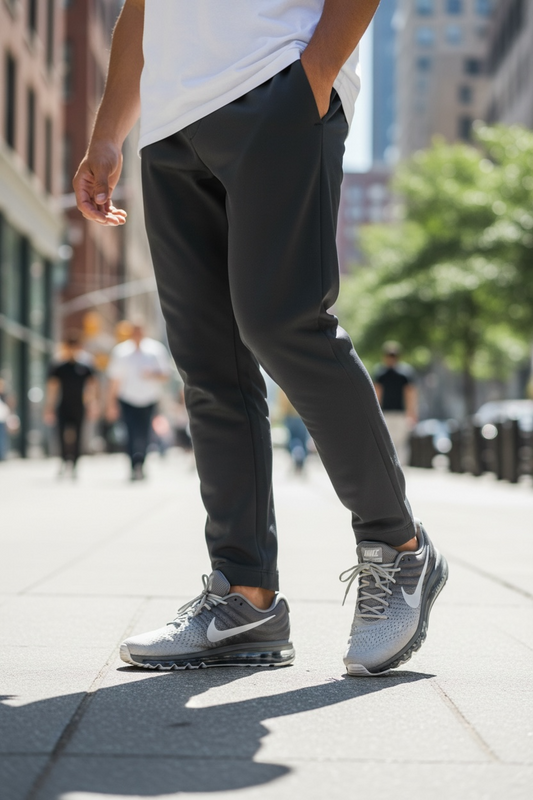 Nike Air Max 2017 Hombre – Gris Claro / Plata Mate / Blanco Roto