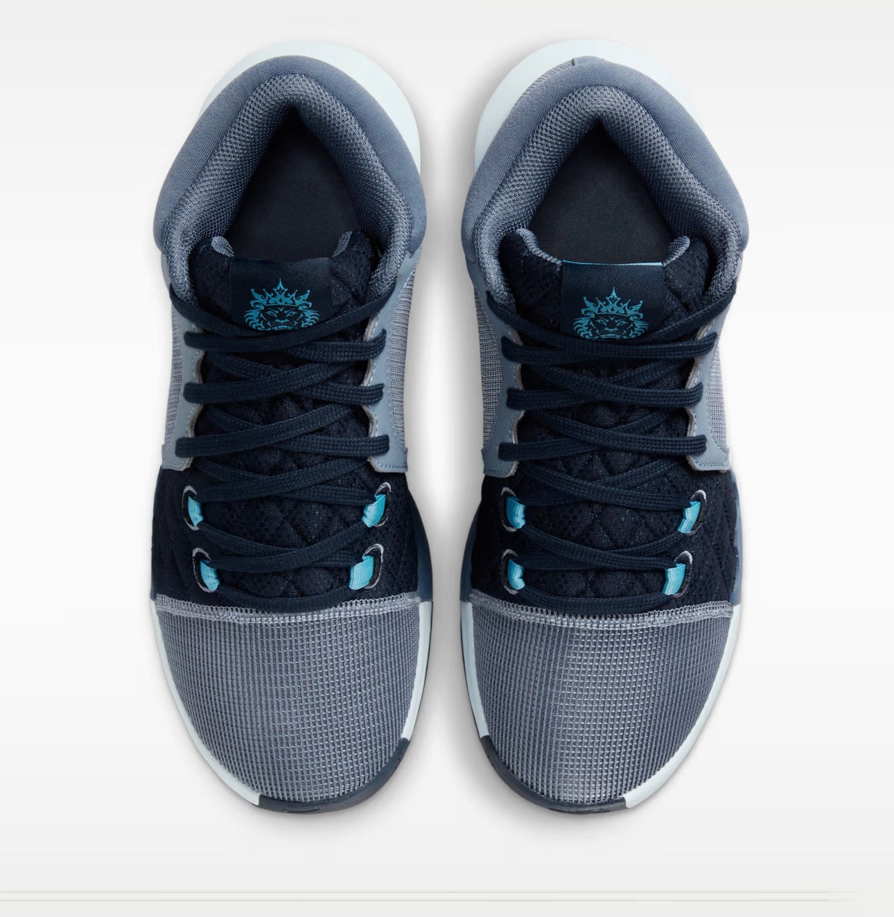 Tenis Nike LeBron Witness 8 Hombre Azul Gris/University Blue