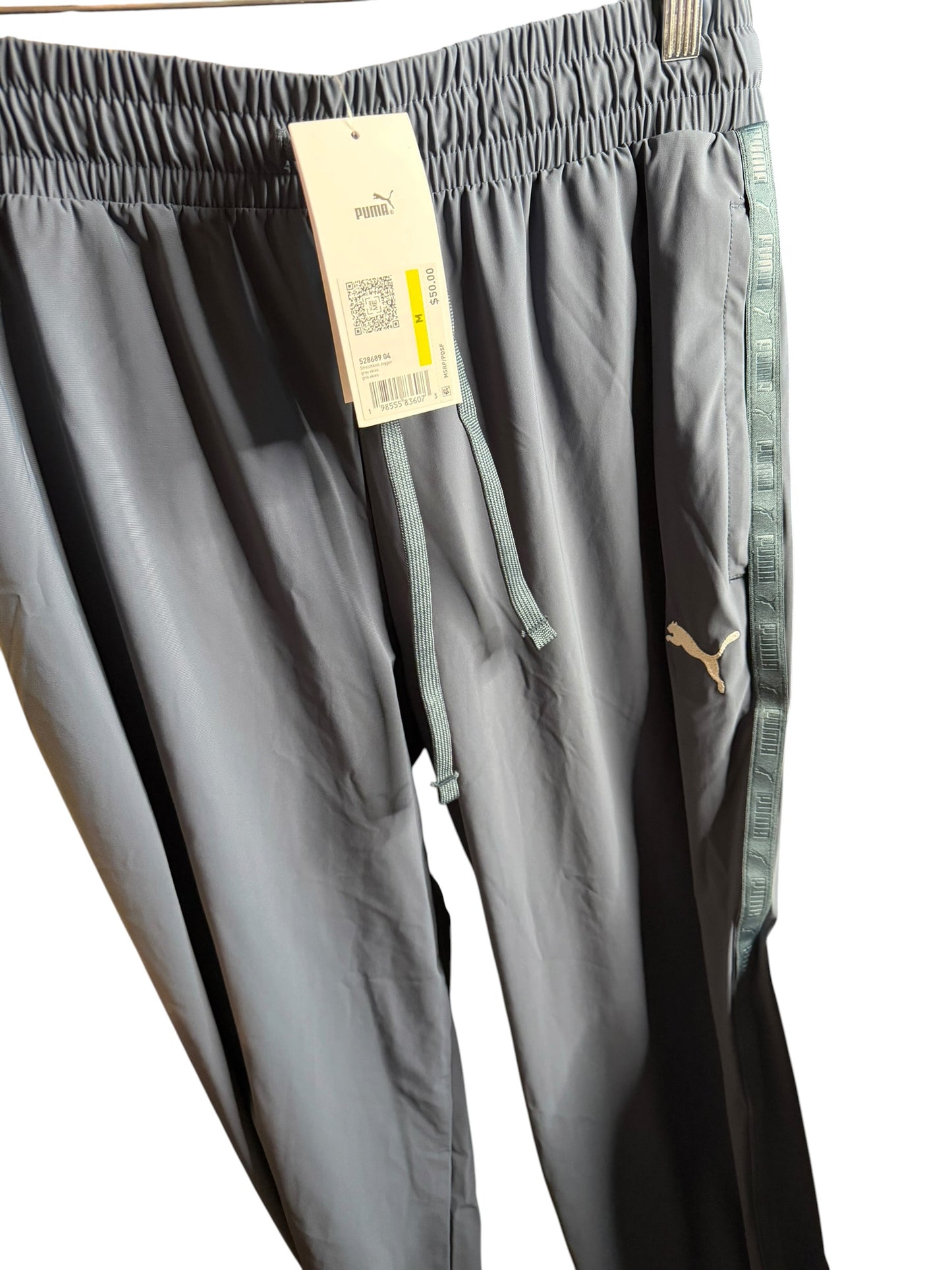 Jogger Deportivo Puma Gris Skies para Hombre – Talla M