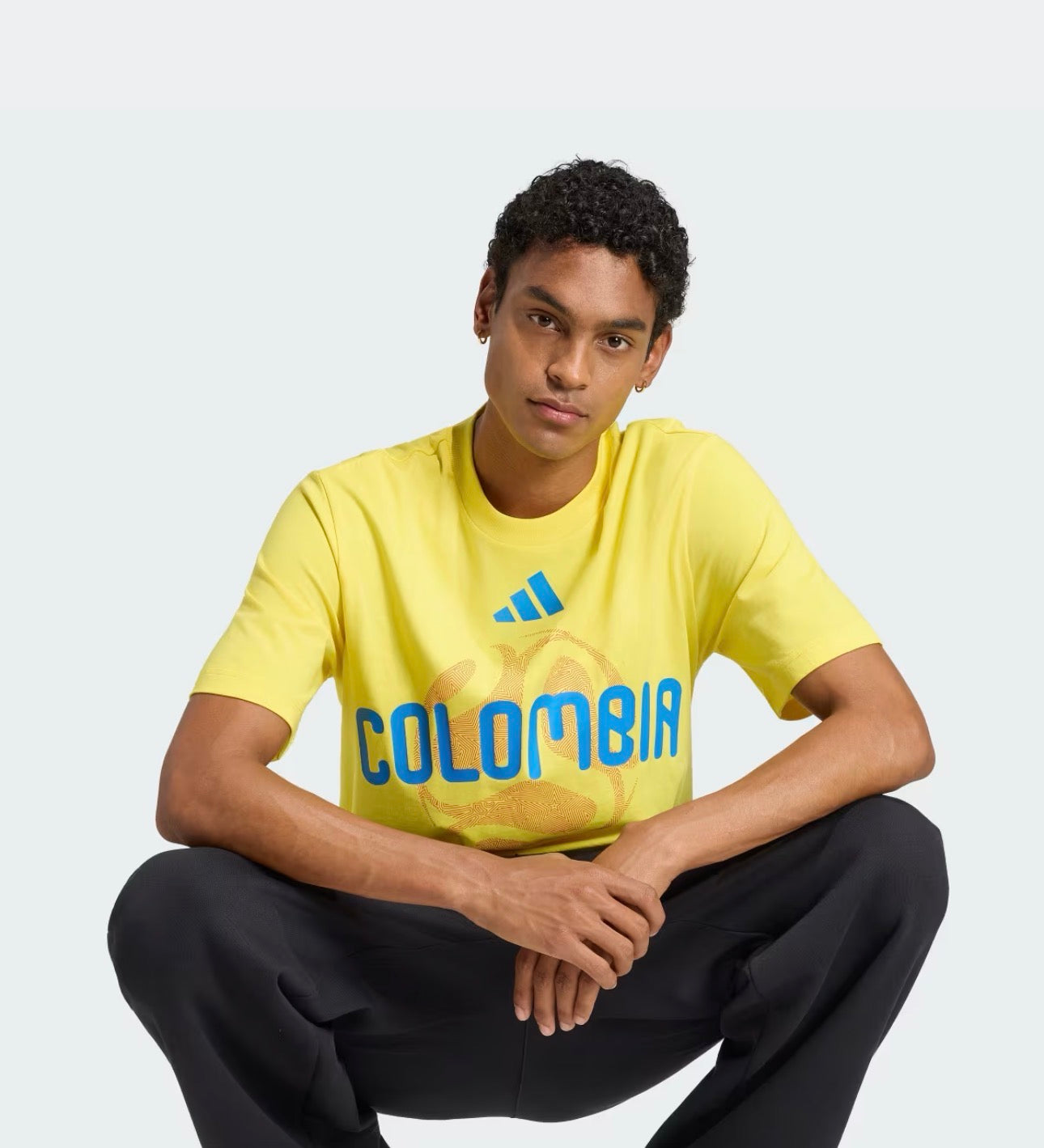 Camiseta Adidas FIFA World Cup 26 Colombia Hombre Amarilla
