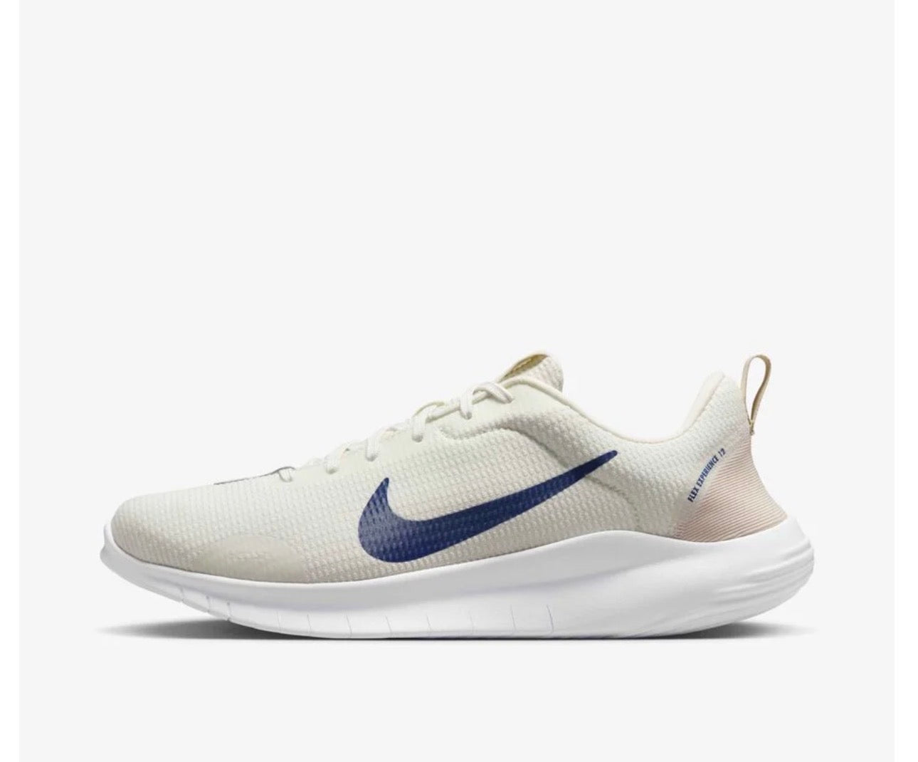 Tenis Nike Flex Experience Run 12 Hombre Blanco/Azul