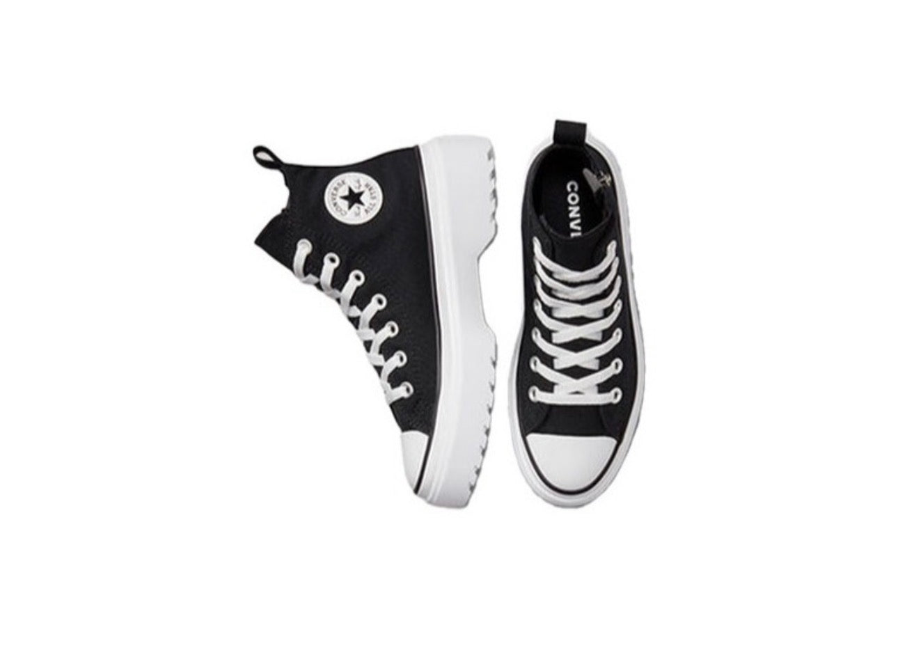 Tenis Converse Chuck Taylor All Star Plataforma Mujer – Negro / Blanco