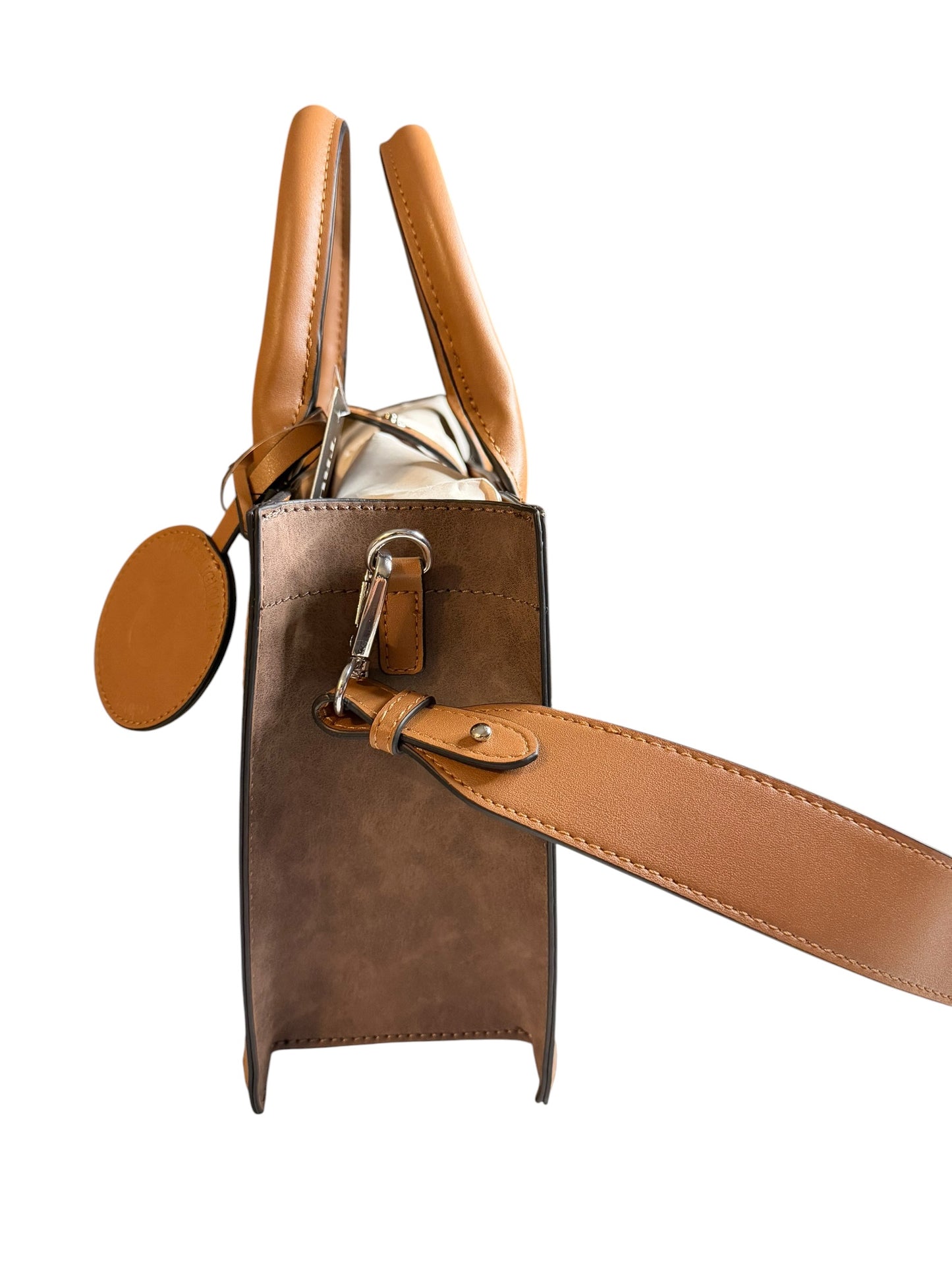 Bolso Tote True Religion Café con Correa Ajustable – Original