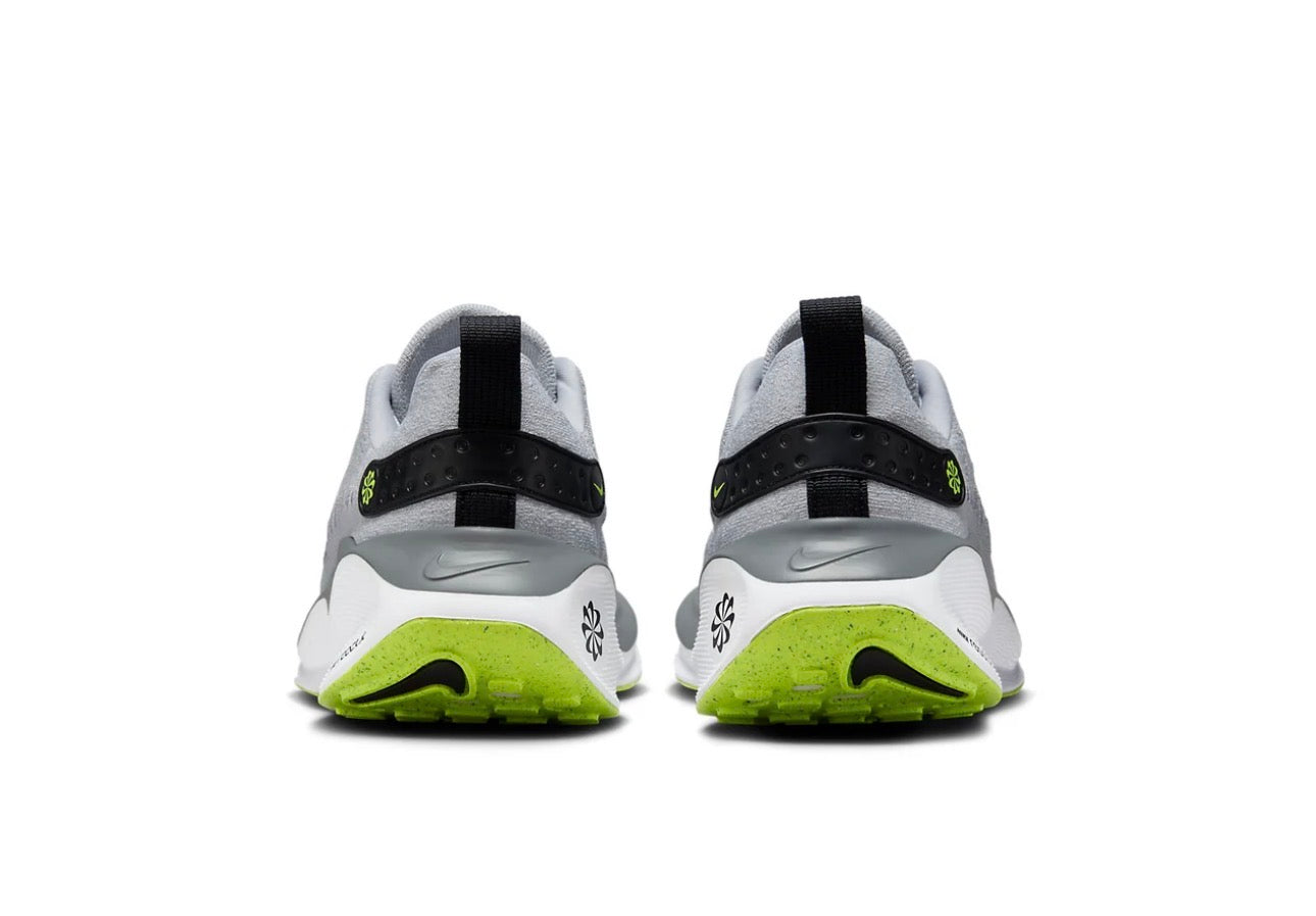 Tenis Nike ReactX Infinity Run 4 Hombre Gris Wolf Grey/Black