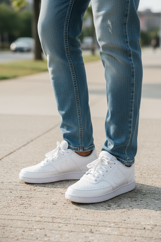 Nike Court Vision Low Next Nature Blanco – Zapatillas Casuales para Hombre