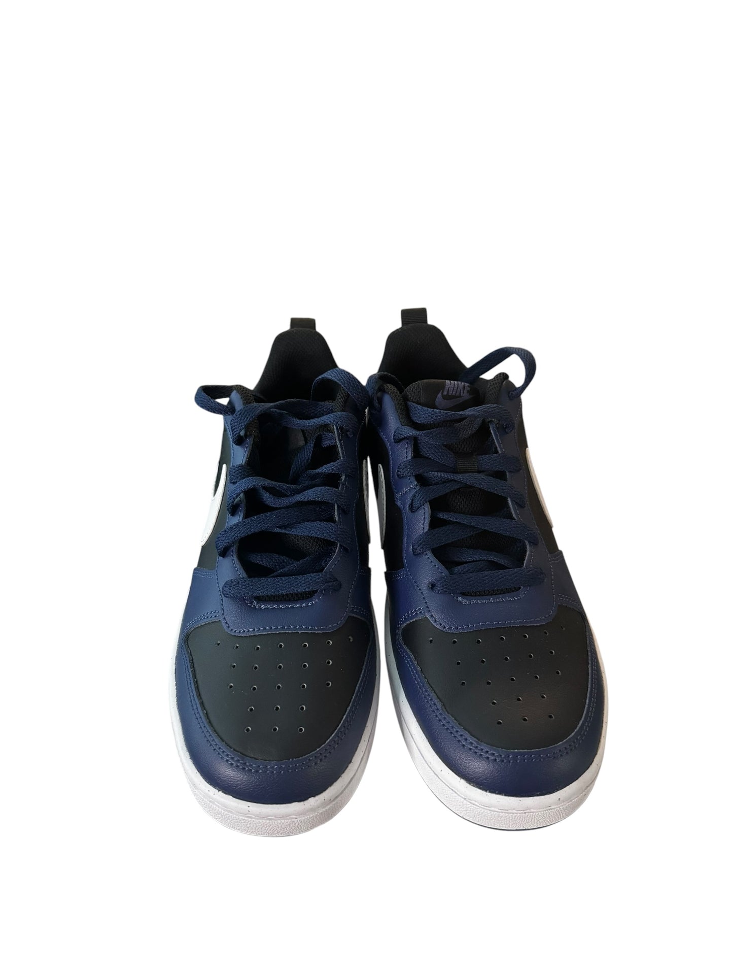 Nike Court Borough Low 2 Midnight Navy (GS) – Azul Marino/Negro/Blanco – Talla 7 Youth