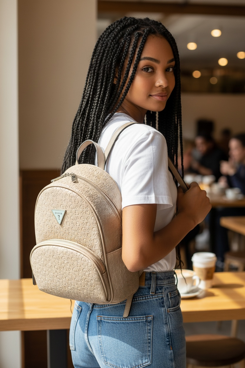 Mochila Guess Monograma para Mujer