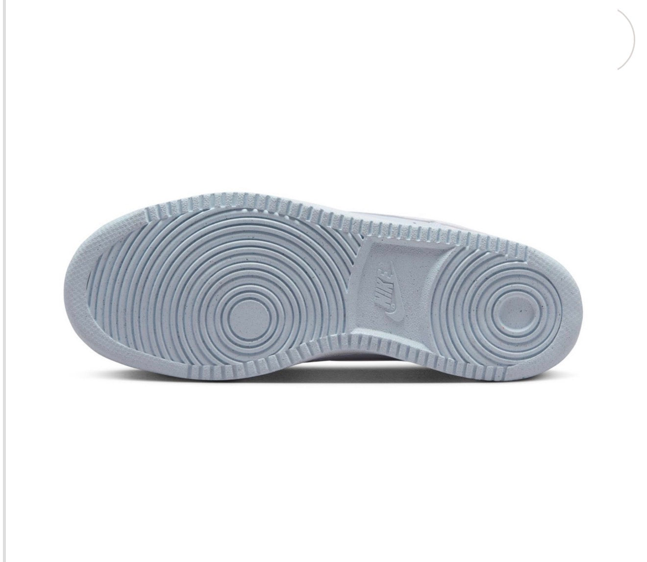 Tenis Nike Court Vision Low Next Nature para Mujer – Gris Claro/Blanco
