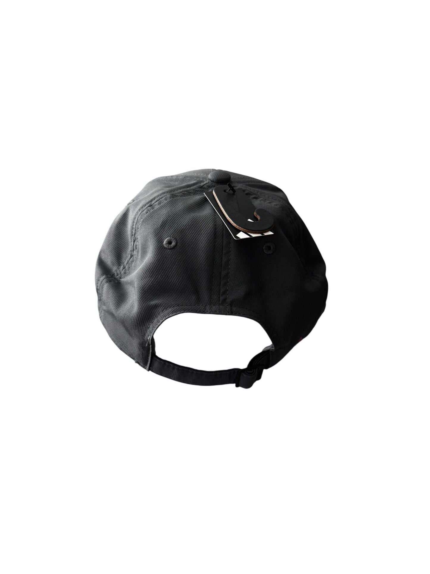 Gorra Unisex Adidas Ajustable Gris con Logo Rosado – AEROREADY