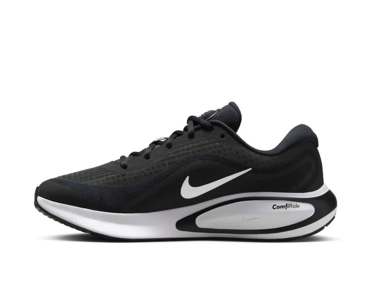 Tenis Nike Journey Run Hombre Negro y Blanco (Talla 42)