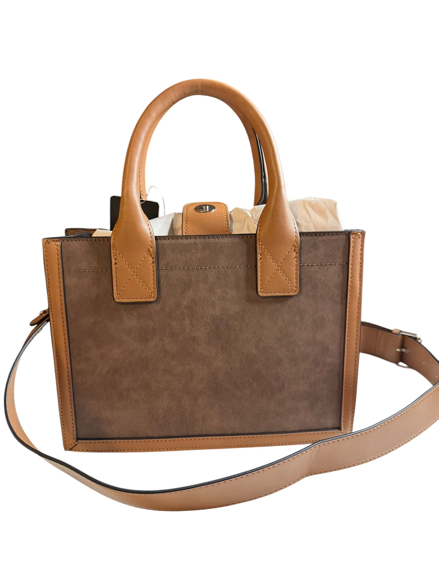 Bolso Tote True Religion Café con Correa Ajustable – Original
