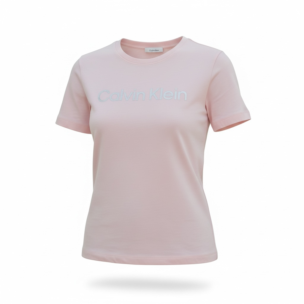 Camiseta Calvin Klein Performance Mujer con Logo Frontal – 4 Colores Disponibles