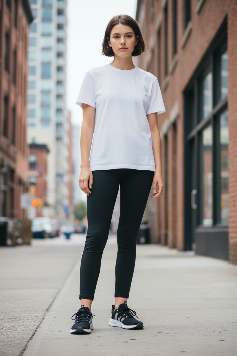 Tenis Adidas Mujer Negros con Suela Blanca – Estilo Deportivo y Cómodo