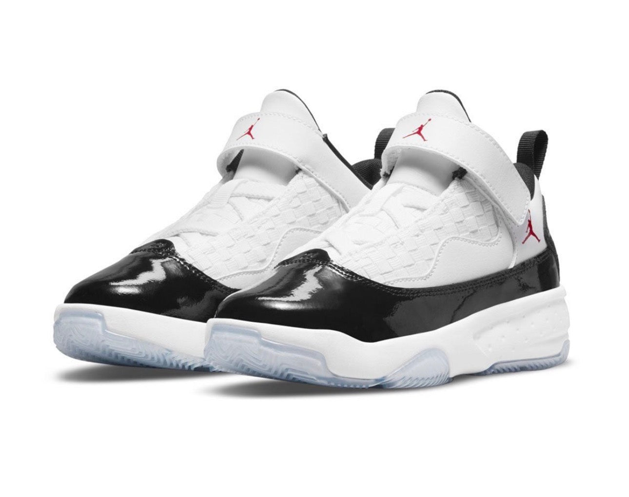 Tenis Jordan Niño Toddler Blanco y Negro – Comodidad y Estilo