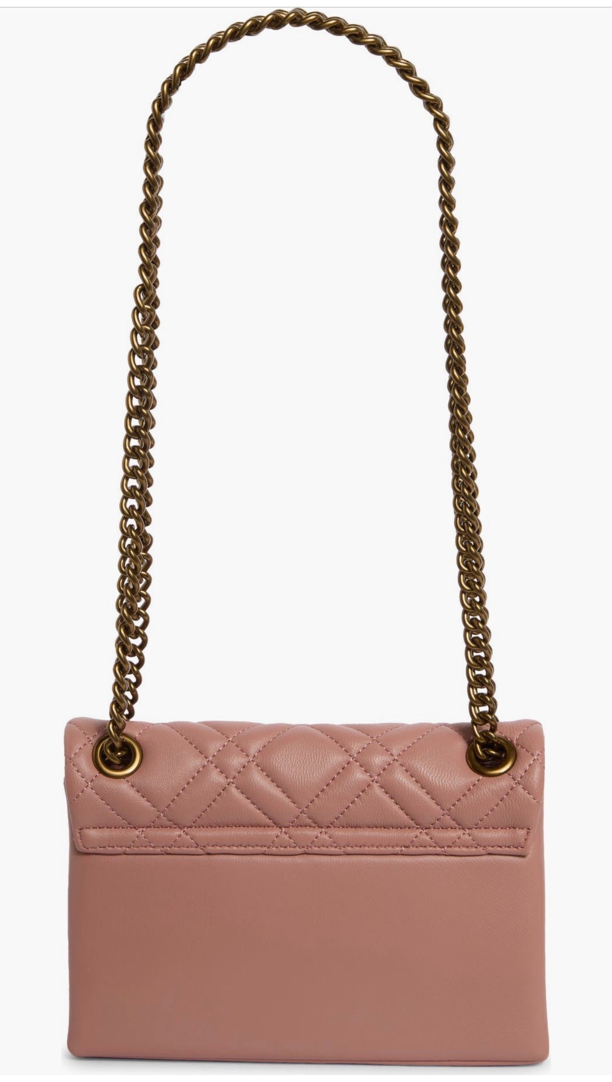 Bolso Crossbody Kurt Geiger London Mini Kingsley en Cuero Rosa Pastel