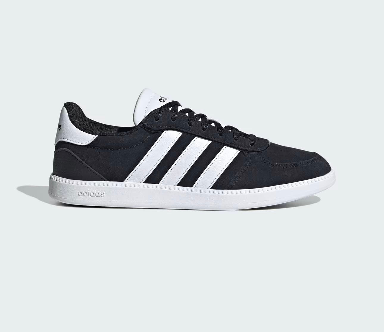 Tenis Adidas CAMPUS Hombre Negros con Franjas Blancas – Estilo Clásico y Urbano
