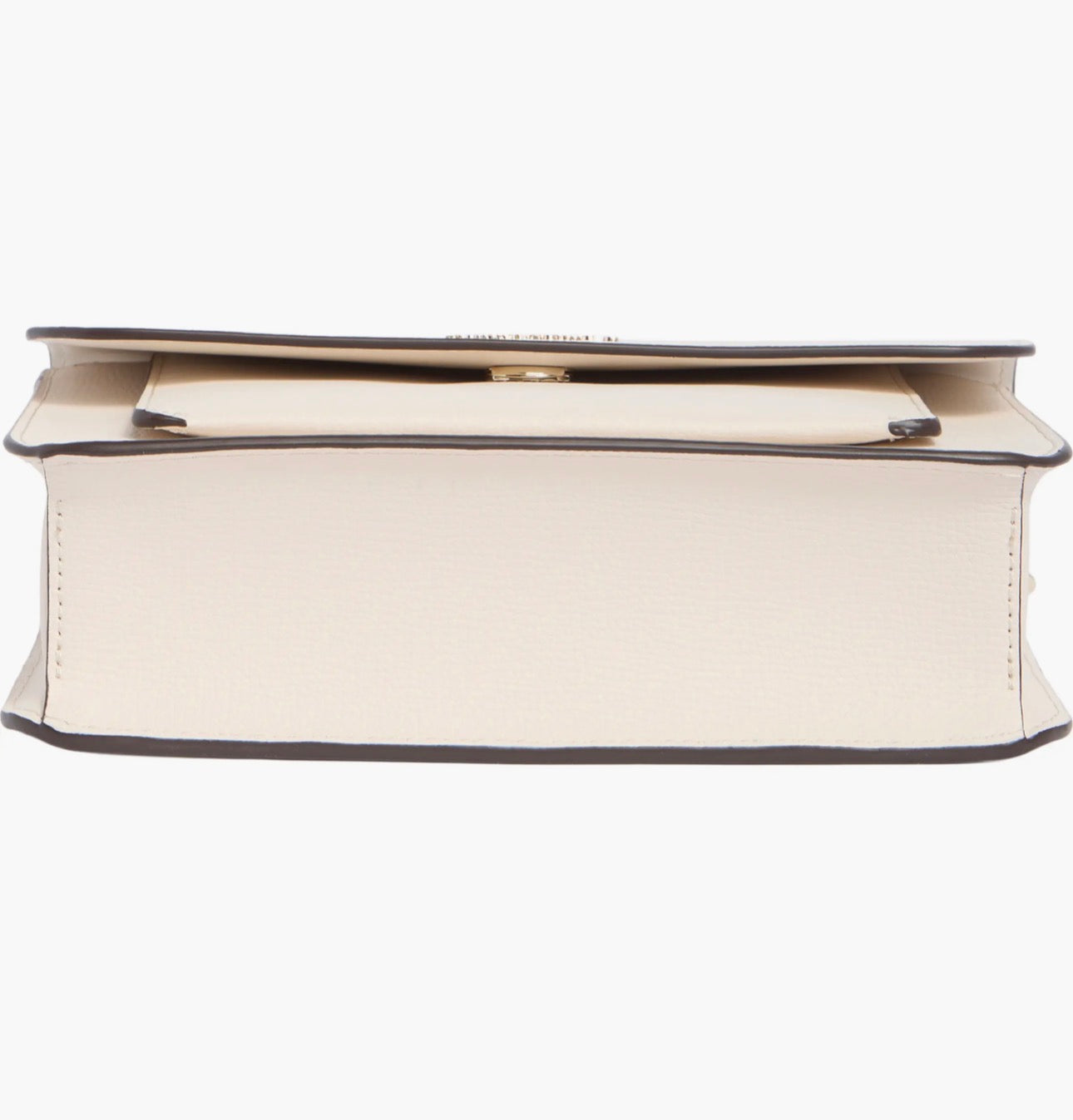 Bolso Crossbody Kate Spade New York Remi Flap Crema con Cadena Dorada
