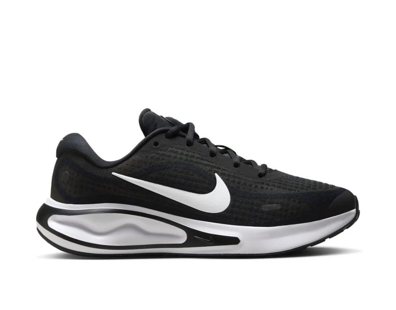 Tenis Nike Journey Run Hombre Negro y Blanco (Talla 42)