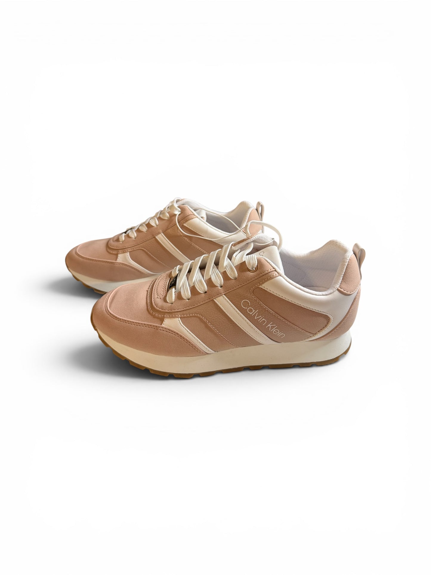 Tenis Calvin Klein Mujer Rose Gold Talla 9