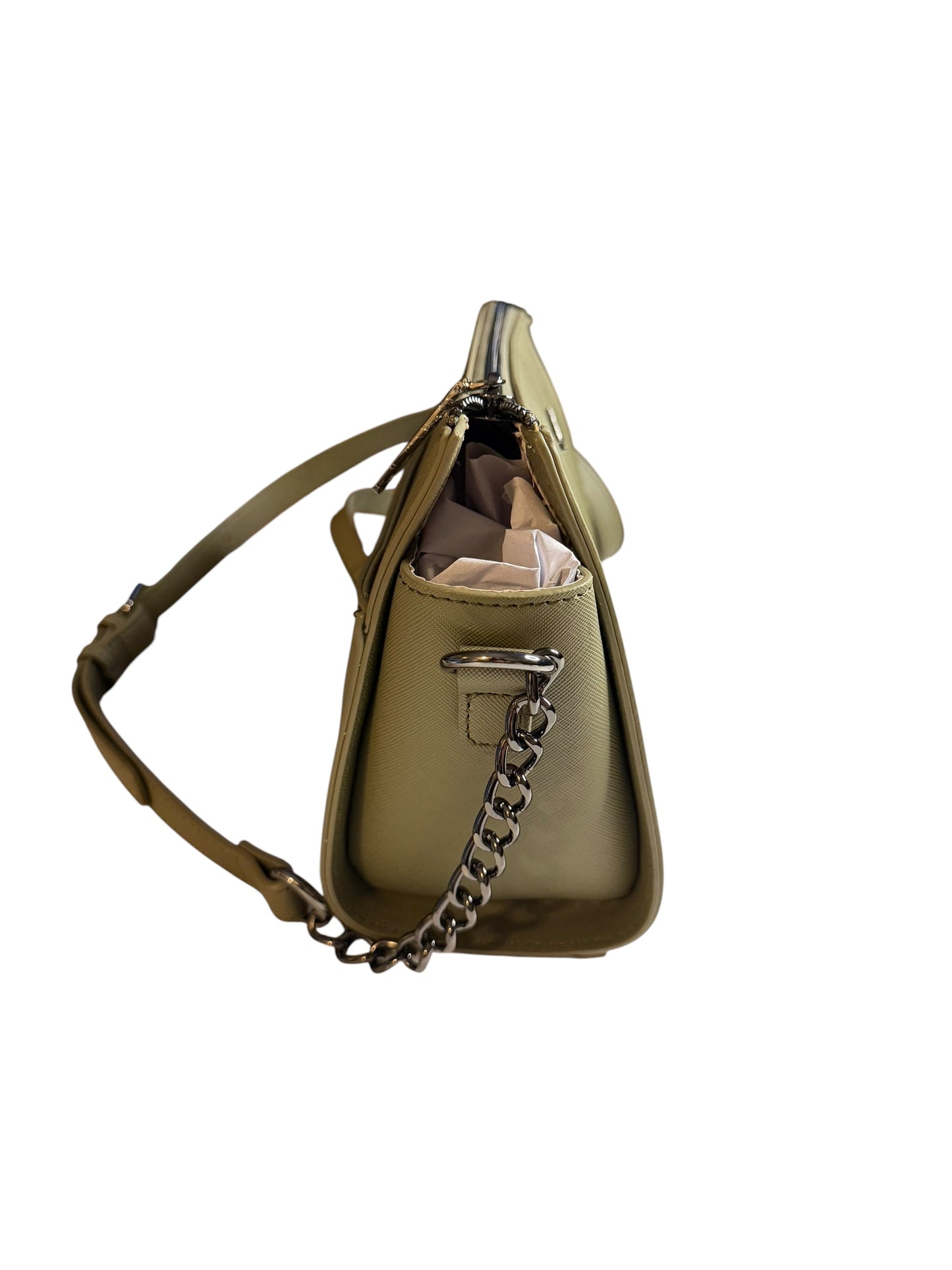 Bolso Crossbody Steve Madden Olive con Cierre Superior – Original