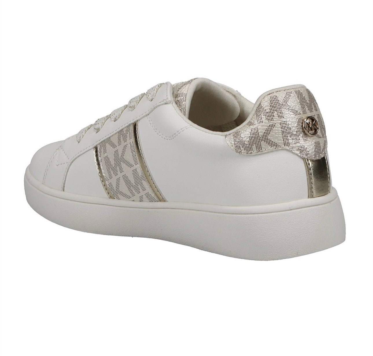 Tenis Michael Kors Blancos para Niña con Monograma MK