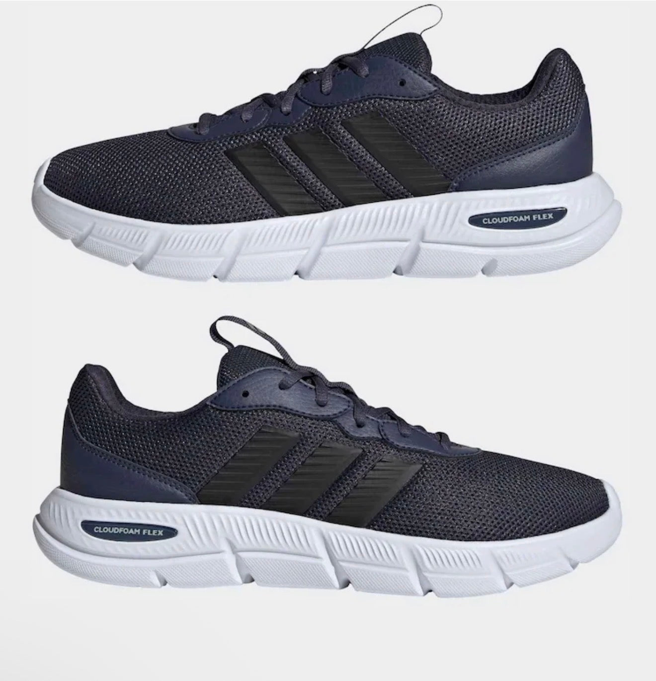 Tenis Adidas Cloudfoam Flex Azul Marino para Hombre