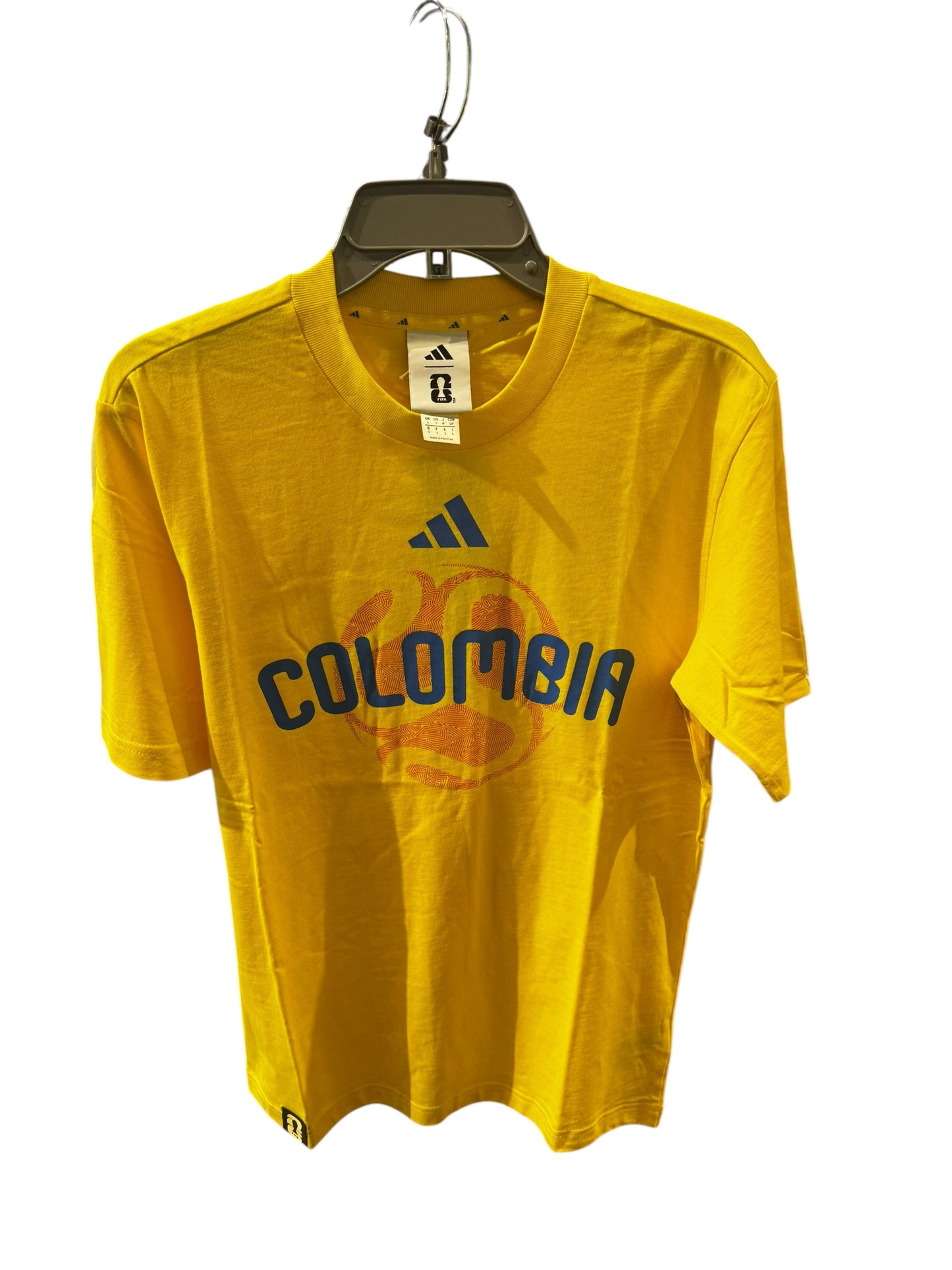 Camiseta Adidas FIFA World Cup 26 Colombia Hombre Amarilla
