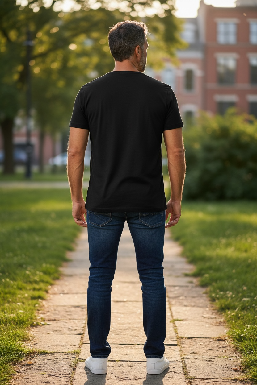 Camiseta Calvin Klein Jeans Negra con Logo Monogram Blanco