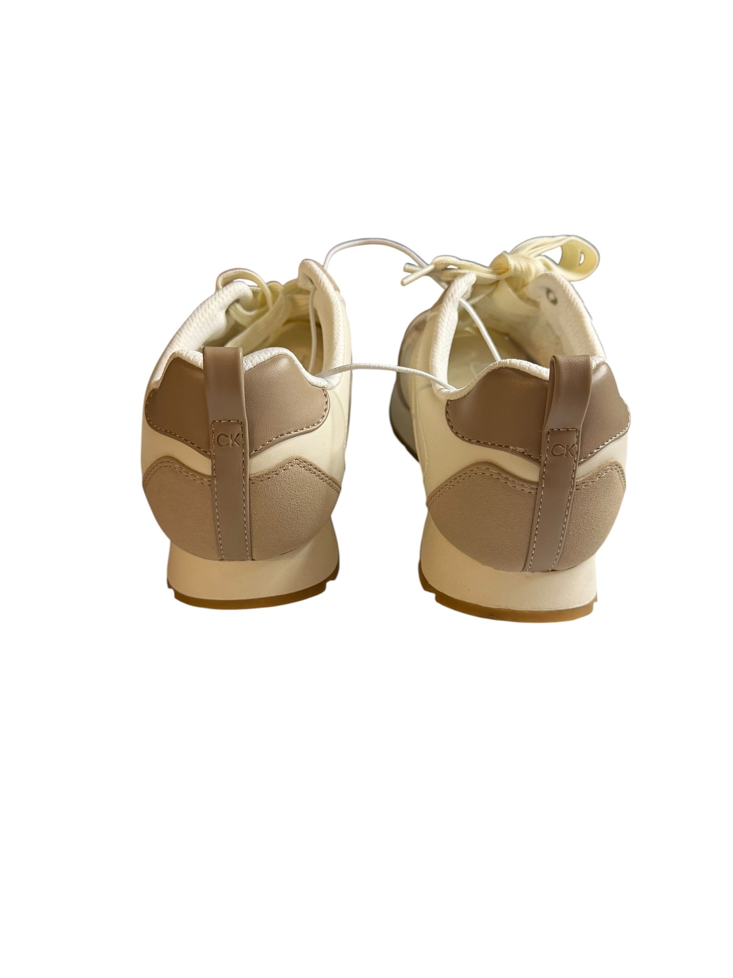 Tenis Calvin Klein Mujer Beige/Crema Talla 8.5
