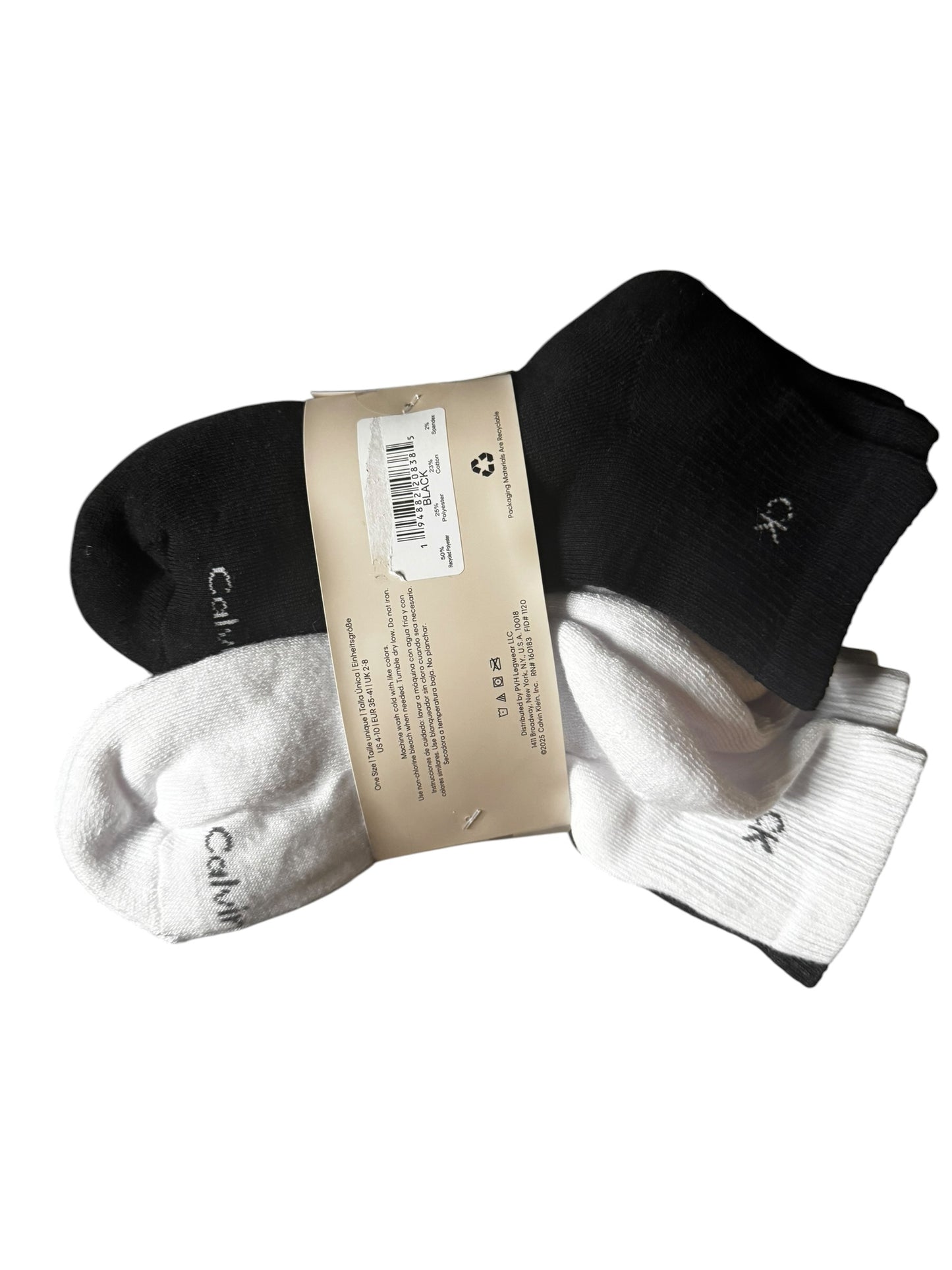 Medias Tobilleras Calvin Klein para Mujer (Paquete de 8) – Colores Clásicos