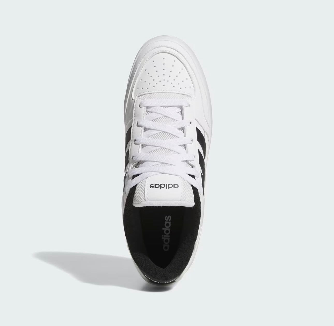 Tenis Adidas Mujer Blancos con Franjas Negras – Estilo Urbano y Moderno