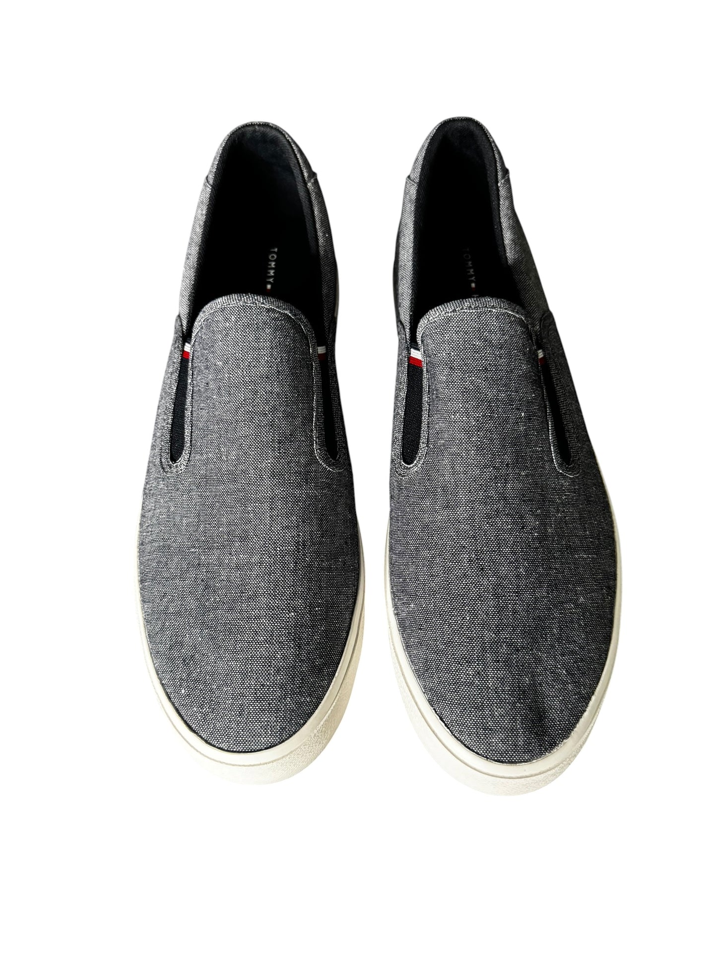 Tenis Tommy Hilfiger Slip-On Hombre Azul Denim (Talla 45)